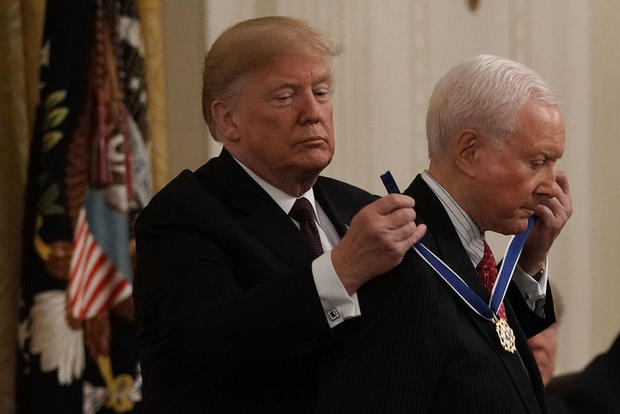 Trump Bestows Honors To Prominent Americans At Presidential Medal Of Freedom Ceremony 