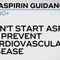 Doctors reverse recommendation on daily aspirin