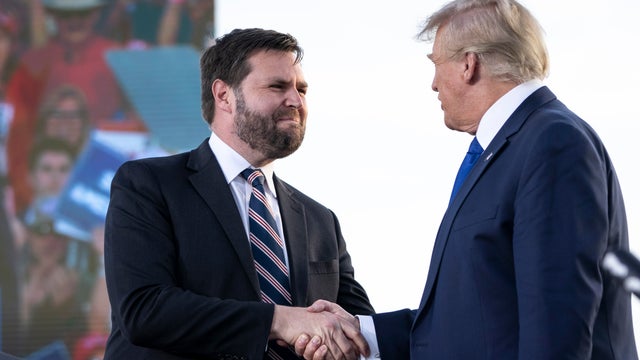 Former President Trump Holds Rally In Ohio Ahead Of State's Primary