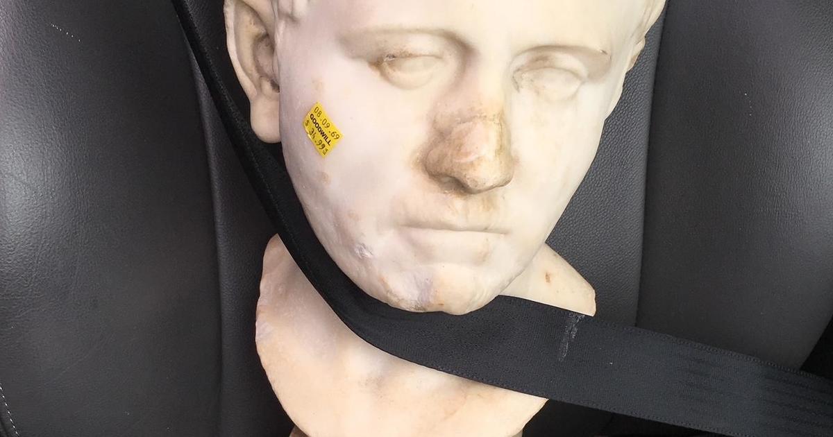 A woman bought a bust for $34.99 at a Goodwill in Texas. It turned out to be an ancient Roman artifact — and likely looted.