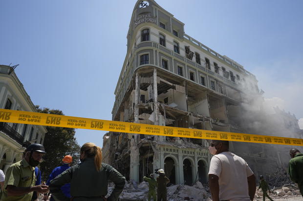 Hotel explosion in Cuba 