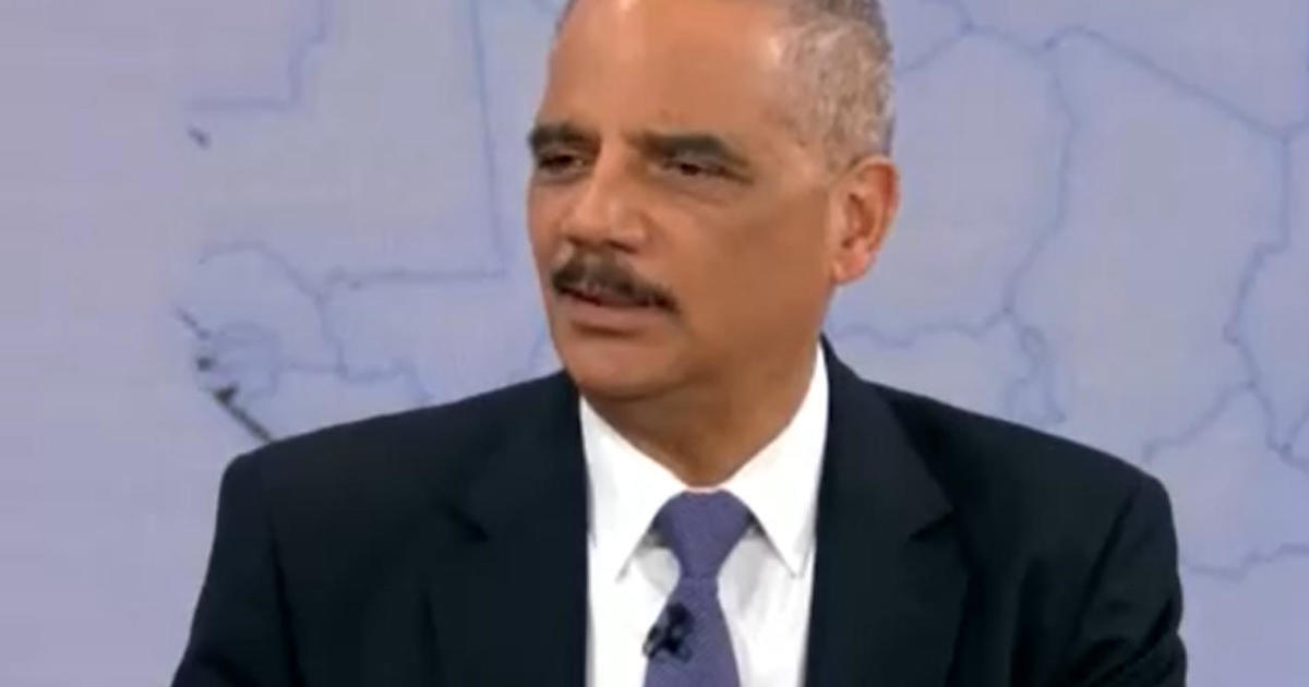Eric Holder on gerrymandering: "Republicans have to cheat in order to win" elections