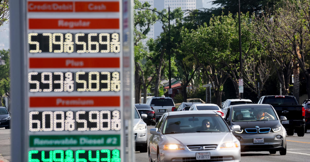 Gas prices hit a new record high of $4.37 per gallon