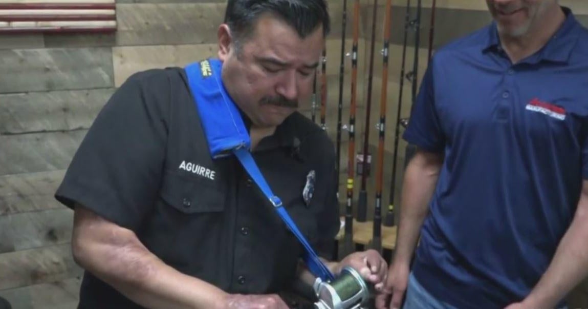 LA firefighter badly wounded in 2020 fire, explosion turns to fishing during recovery - Vimarsana News
