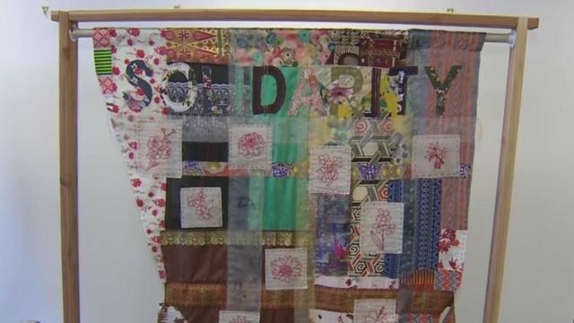 New tapestry in Rowland Heights seeks to address anti-Asian hate 