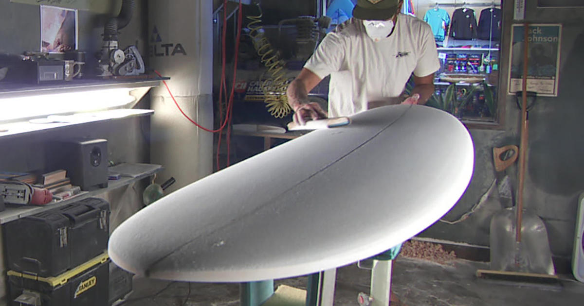 The evolution of surfboards
