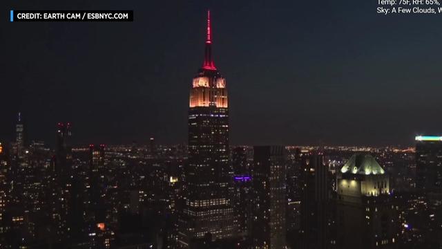 Empire State Building lit in honor of Notorious B.I.G.'s 50th birthday 