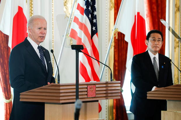 Japanese PM Kishida meets U.S. President Biden, in Tokyo 