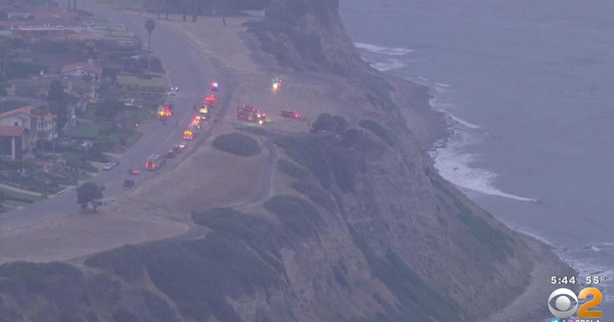 1 person found dead, 2 with traumatic injuries on California beach after falling down 300-foot cliff